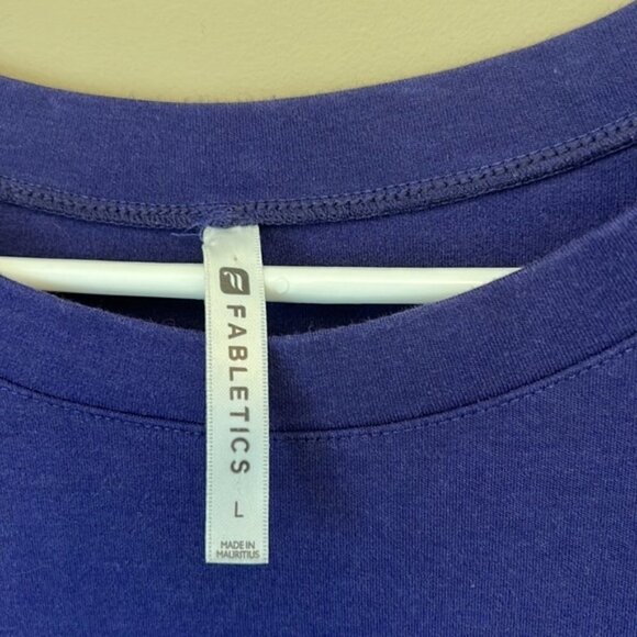 Fabletics Purple Activewear Sweater size L - Picture 4 of 8